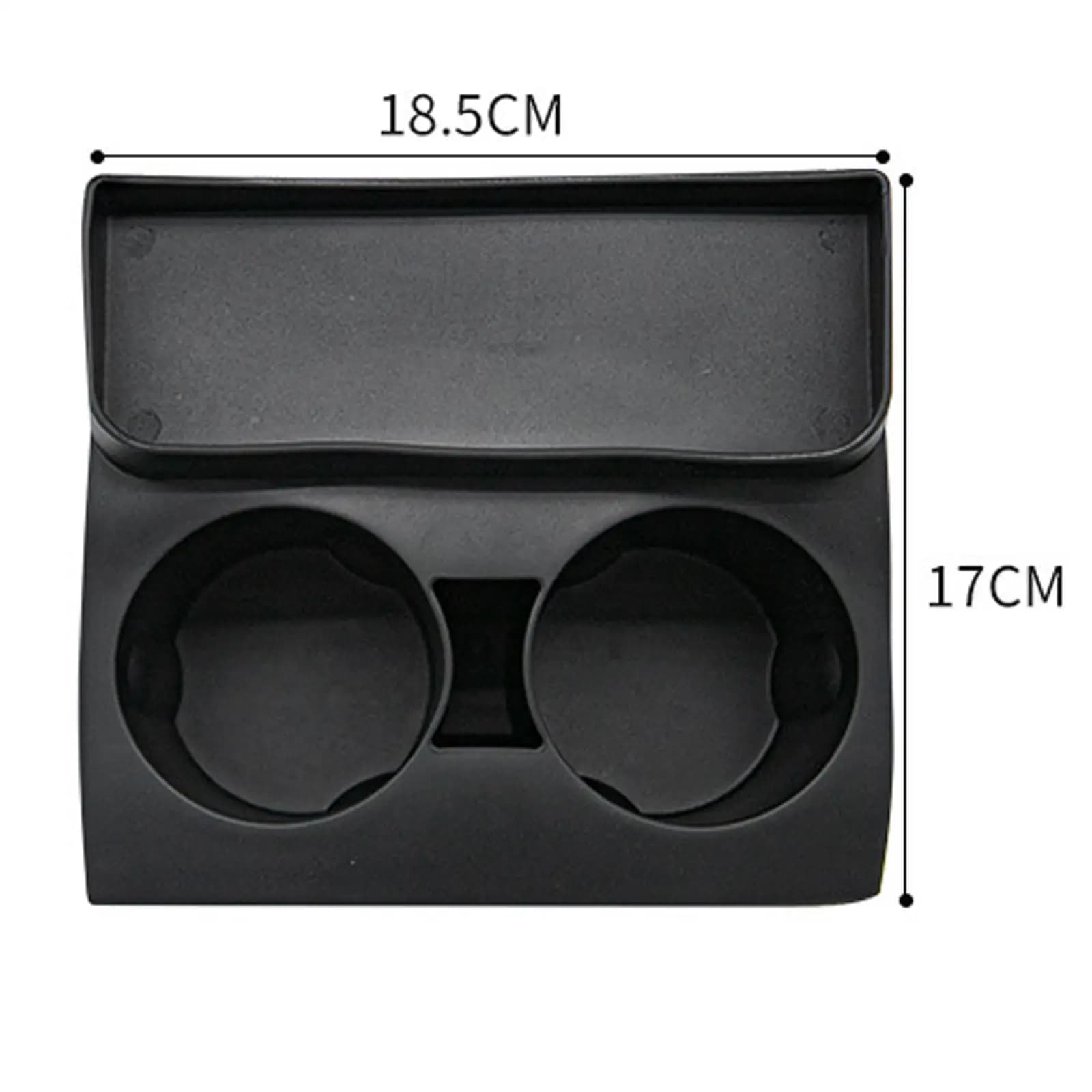 Clip Antiscivolo in Silicone per Portabicchieri della Console Centrale, Facile da Installare, Resistente al Calore, Flessibile per Modello Y
