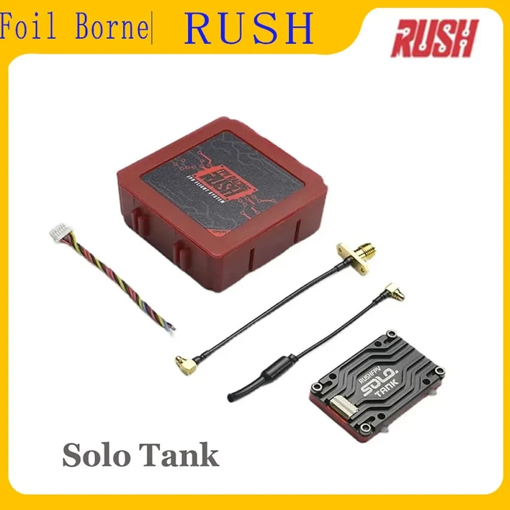 RUSHFPV RUSH TANK ONLY VTX 5.8G 48CH PitMode Pitmode 25mW 400mW 800mW 1.6W Microphone 2-6S adjustable for long-range FPV drone