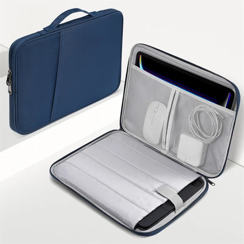 Custodia portatile antiurto con manico per laptop per MacBook Air 11 12 13 pollici M4 M3 M2 M1 Chip Mac Book Pro Accessori di copertura