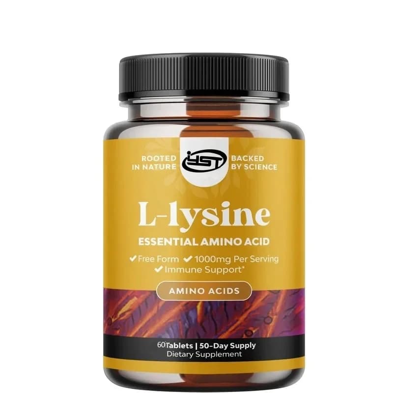Forma libera L-Lysine - Integratori L-Lysine ad alta resistenza per la salute degli occhi e la cura delle labbra Sintesi al collagene e supporto immunitario