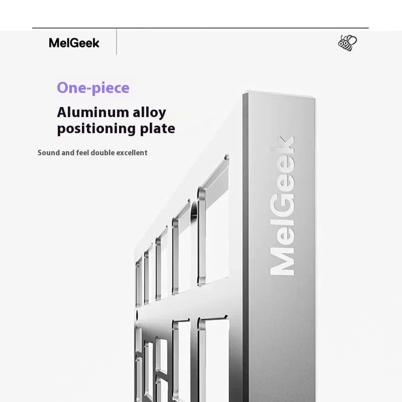 Melgeek MADE68 AIR Tastiera magnetica 8k 16k Rt0.01mm Ttc 13 Mini tastiera con interruttore super magnetico a basso profilo Lega di frvolo