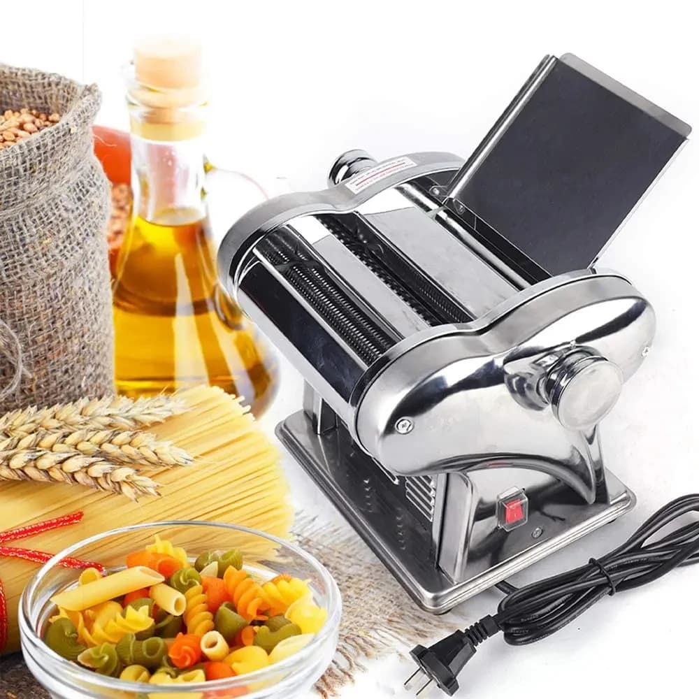 Macchina per pasta elettrica automatica da 135 W Macchina per pasta a due coltelli 110 V YX123TB