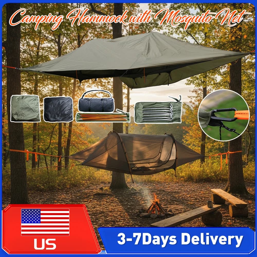 Ultralight Camping Tent for One Person, Water Resistant, with Aeronautic Aluminum Structure, Travel Accessories Portable