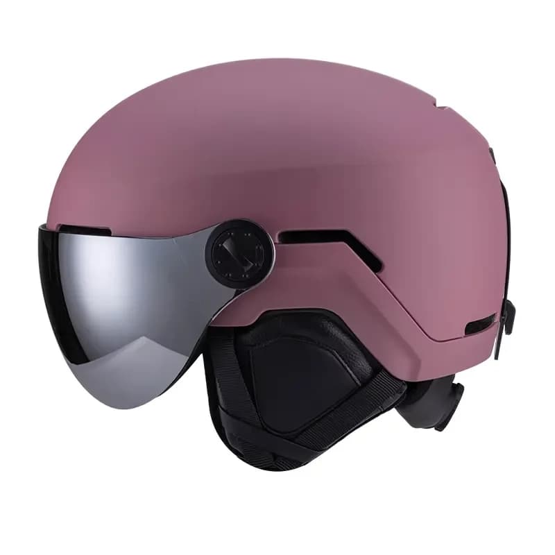 Adult Dual Sport Ski Helmet with Goggles EPS Protection Snowboard Headgear Winter Outdoor Safety Gear for Men Women Teens CE