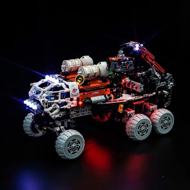 Lazishi LED Light 42180 Set adatto per Mars Crew Exploration Rover Block Gift (solo accessori per l'illuminazione)