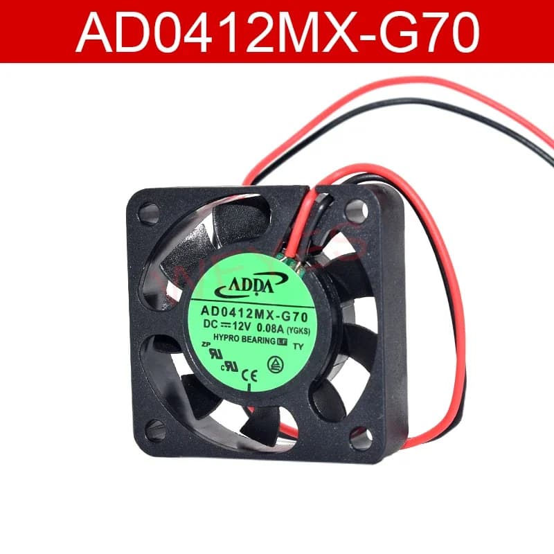 AD0412MX-G70 40*40*10MM DC12V 0.08A 2pin nuova ventola di raffreddamento per ADDA Silent Cooler per Micro dispositivi Power Monitor