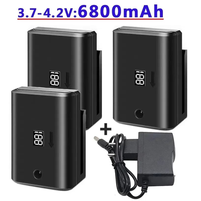 100% New 6800 MAh Chargeable High Power Battery Laser Level 360 Building Tools for Levelling 3D 12 Line Powerful Green Laser Lev