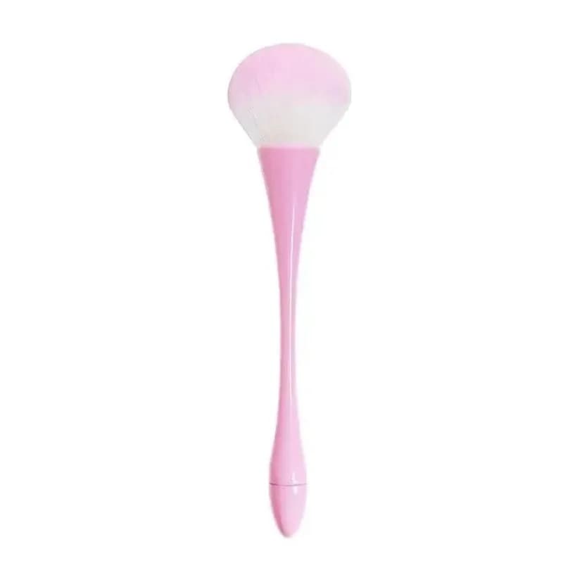 Makeup Brush Rose Gold Electroplated Ultra-Soft Synthetic Bristles for Powder Blush Contour Seamless Blending Beauty Tools
