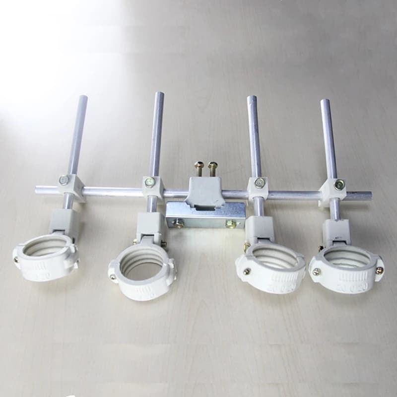 Supporto LNB per banda KU Staffa di montaggio LNB satellitare per più dispositivi KU Band Installazione semplice e resistente alla ruggine