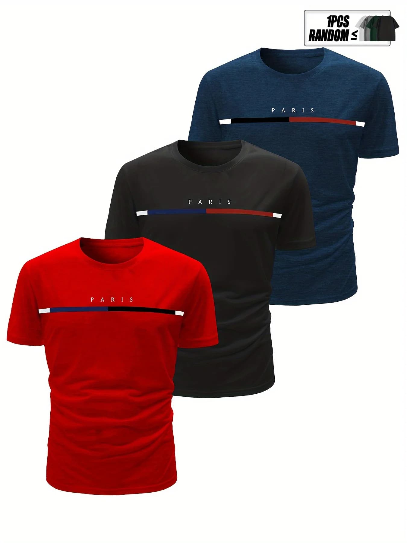 Set di 3 T-Shirt Sportive a Manica Corta da Uomo, Asciugatura Rapida, Traspiranti, in Cotone, Nero Bianco Grigio, Combinazione Stratificata