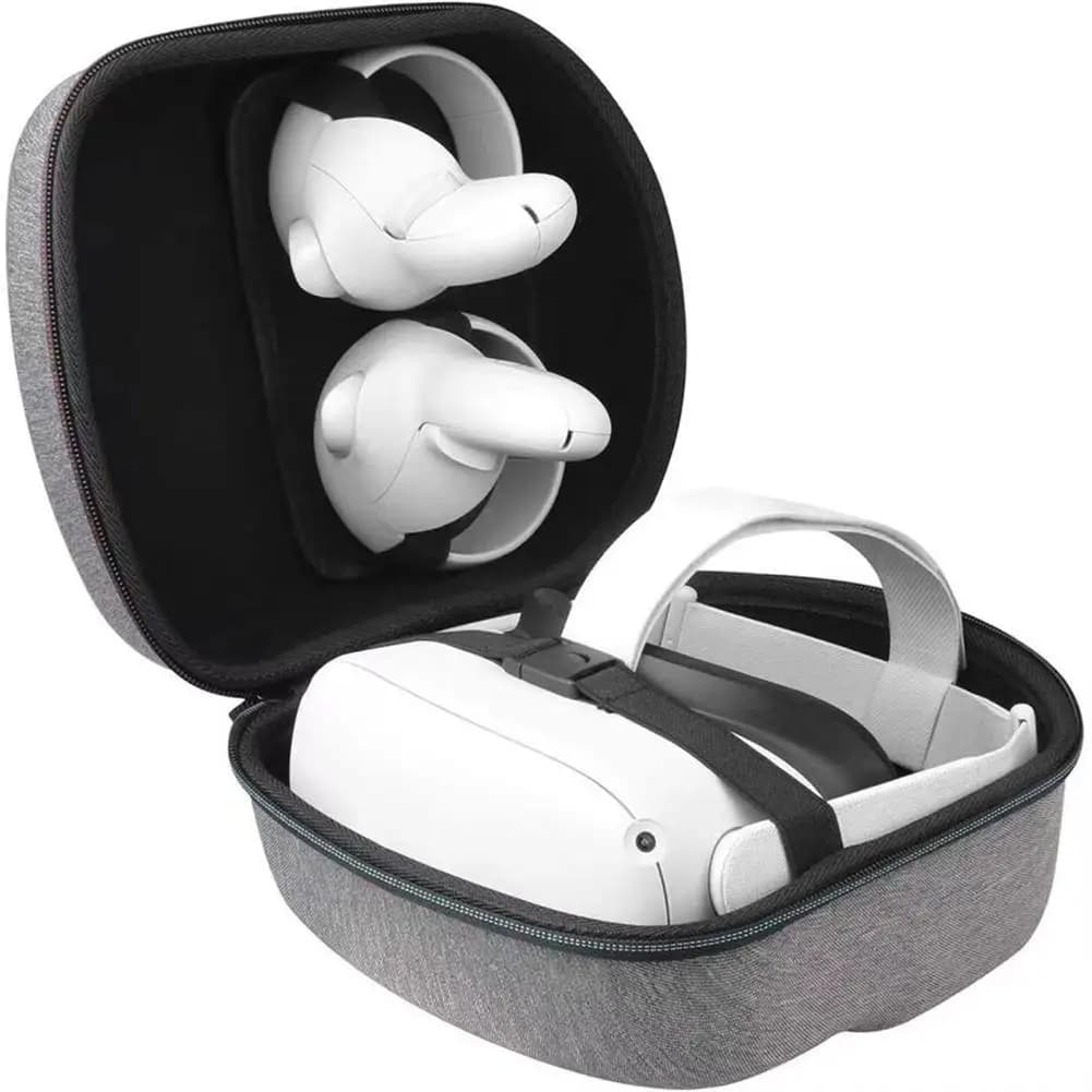 Custodia per Oculus Oculos Quest 2 VR cuffia custodia rigida da viaggio in EVA custodia comoda per il trasporto accessori per controller