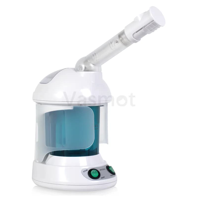 Nebbia calda Vapore facciale Vapore Umidificatore per la pelle Sterilizzazione con ozono Lonic Aromaterapia KINGDOM CARES Spruzzatore facciale Vaporiera