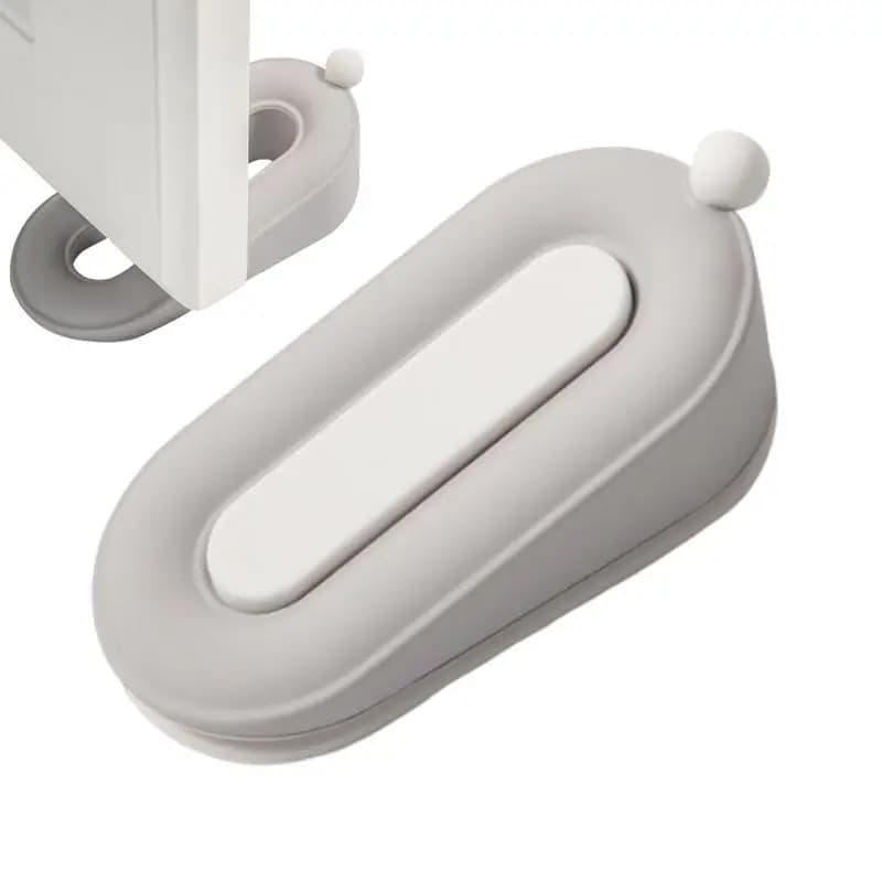 Fermaporta in silicone Fermaporta per fondo della porta Smorzamento del suono Paraurti per porta Strumento per cuneo fermaporta
