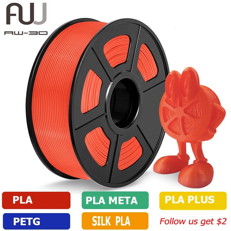 JAYO PLA/PETG/SILK/PLA Meta Filament 1 roll 3D Printer Filament 3D 1,75 mm Printing materials PLA for 3D printer and 3D pen
