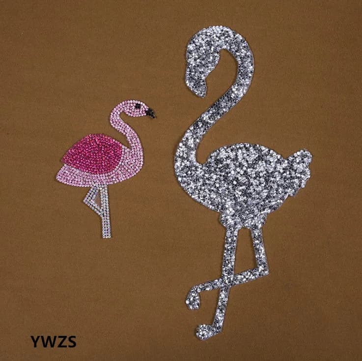 Nuovo arrivo 10 pezzi strass animali ferro sulla toppa fai da te hotfix motivo applique borsa per indumenti patch decorazione accessorio