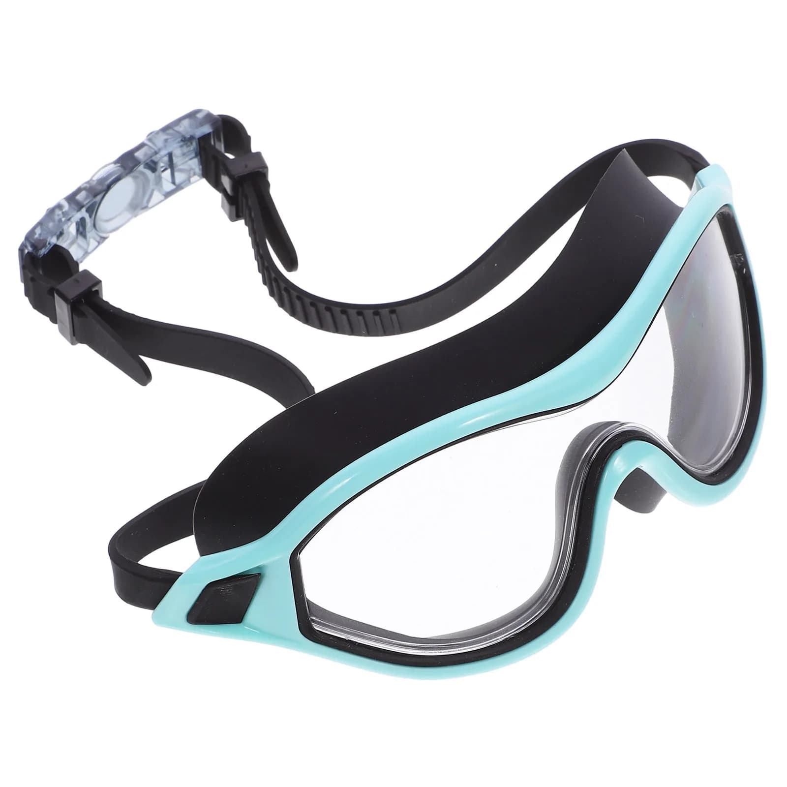 Waterproof Swimwear with Large Frame Adult Adjustable Strap Anti-slip Unisex Seamless Comfortable Swimming Glasses