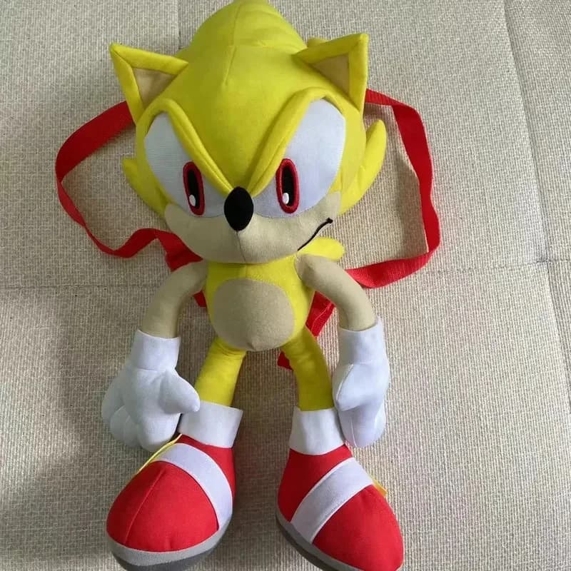 ♥ Nuovo Costume di Halloween 2026, Zaino Giocattolo in Peluche, Grande Echidna Sha Dow Knuckles, per Bambini ★ ★ ★