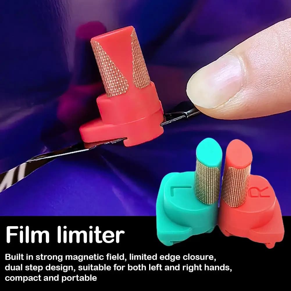 2Pcs Car Wrap Cutting Tool Film Trimming Limit Guide for PPF Vinyl Edge Tucking & Safety Cutter Aid Non-Slip