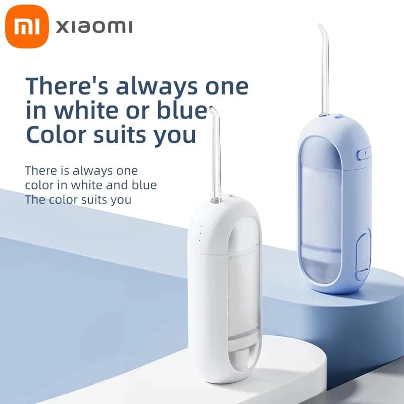 Xiaomi MIJIA Elettrico Irrigatore Orale Portatile Acqua Flosser 4-Mode Dente Pick Sbiancamento Cleaner Waterpulse Bocca Lavatrice