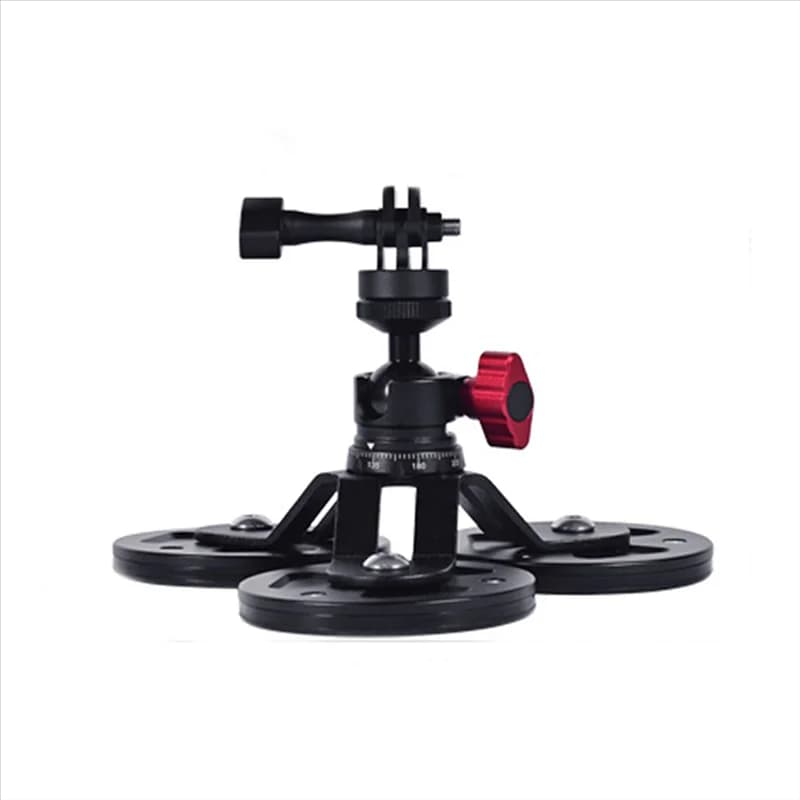 perCOOLPerFor Gopro Magnet Chuck Fixed Suction Cup Action Camera Gimbal Mount with Action Camera Accessories Support