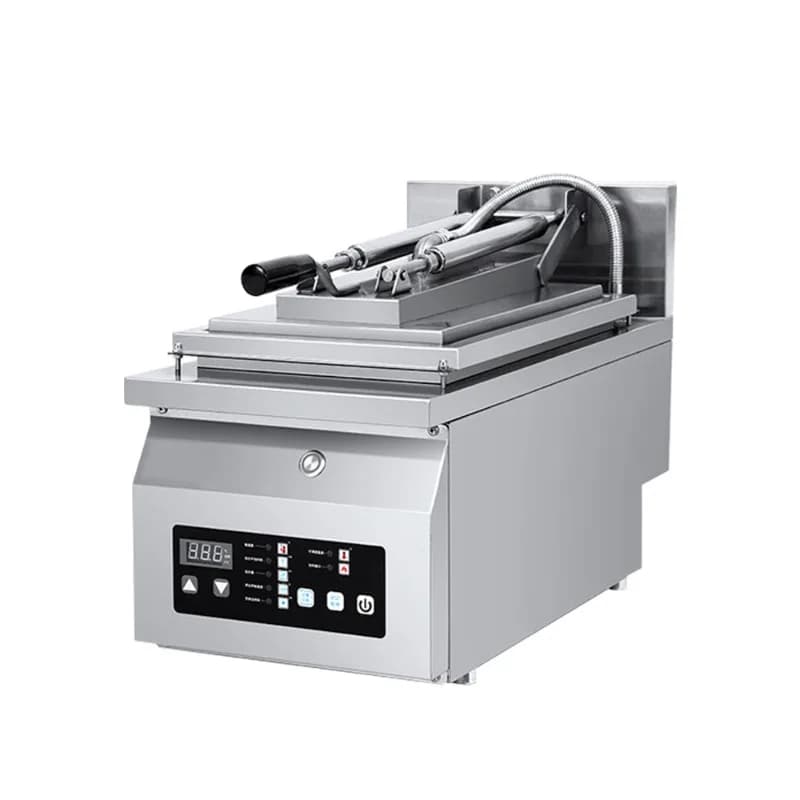 frying dumpling machine frying pan electric heating single head double head frying buns pan sticker machine commercial