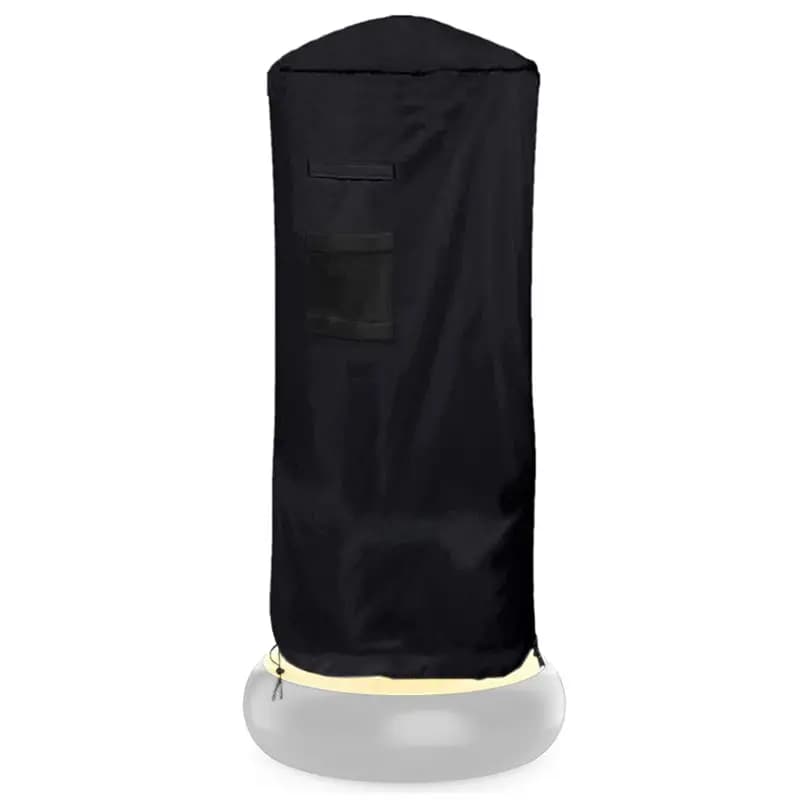 HOES-1 Pcs Standing Boxing Bag Cover Waterproof Freestanding Punching Bag Cover Adjustable Heavy Boxing Bag Protective Cover