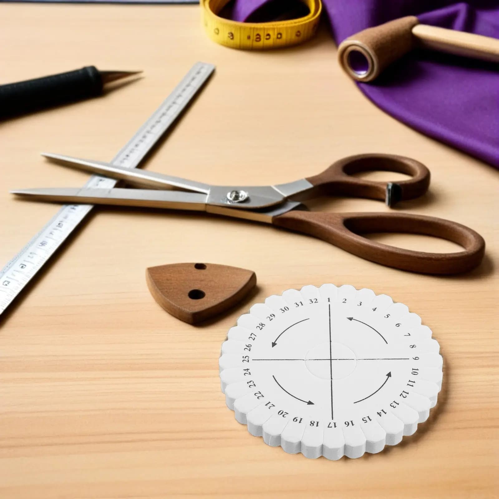 20 Pezzi Disco per Intrecciare Braccialetti dell'Amicizia, Tavola Rotonda Flessibile con 32 Slot per Carte, per Kit di Strumenti Fai-da-te per Intrecciare Corde e Perline