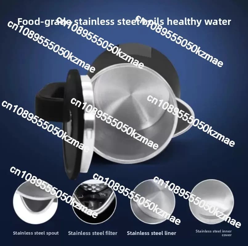 Suitablefor1.7L digital intelligent electric kettle with WiFi control, equipped with thermal insulation and mobile phone display
