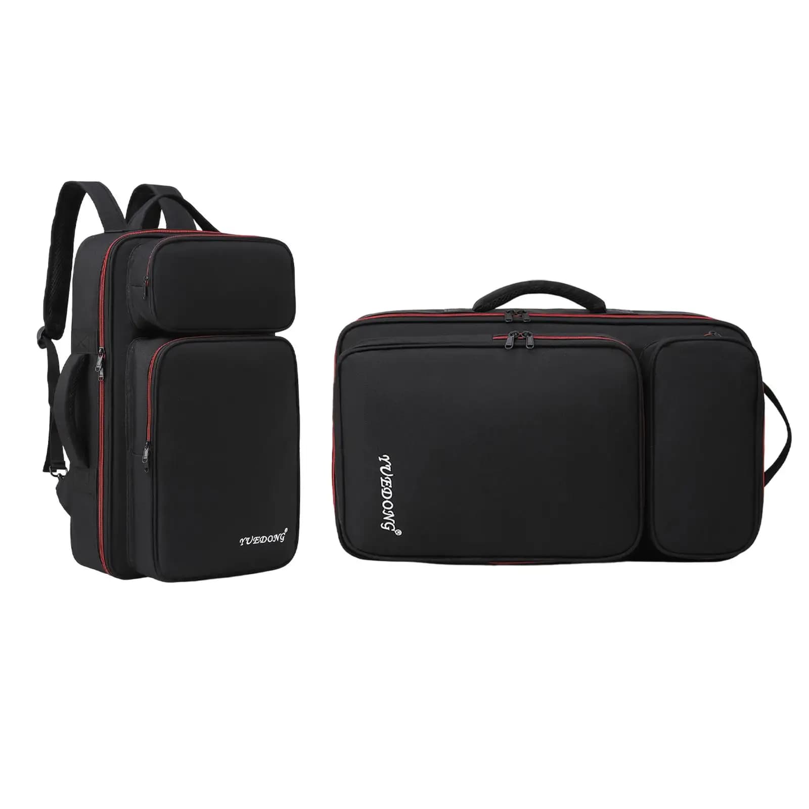 Borsa per Pedaliera per Chitarra in Tessuto Oxford con Manico, Custodia Multifunzionale per Effetti, Pad per Batteria e DJ
