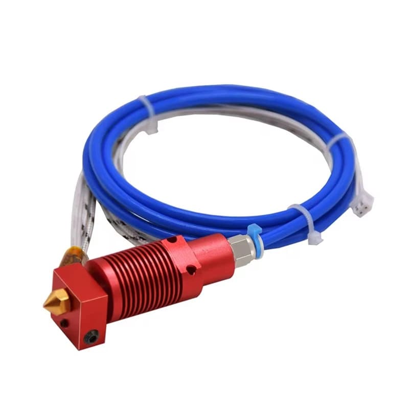 CR-10 pro 24V 40W Hotend Extrusion Kit 0.4mm Nozzle Aluminum Heating Block for CR-10S Pro/CR-10 Max 3D Printer Repair Part