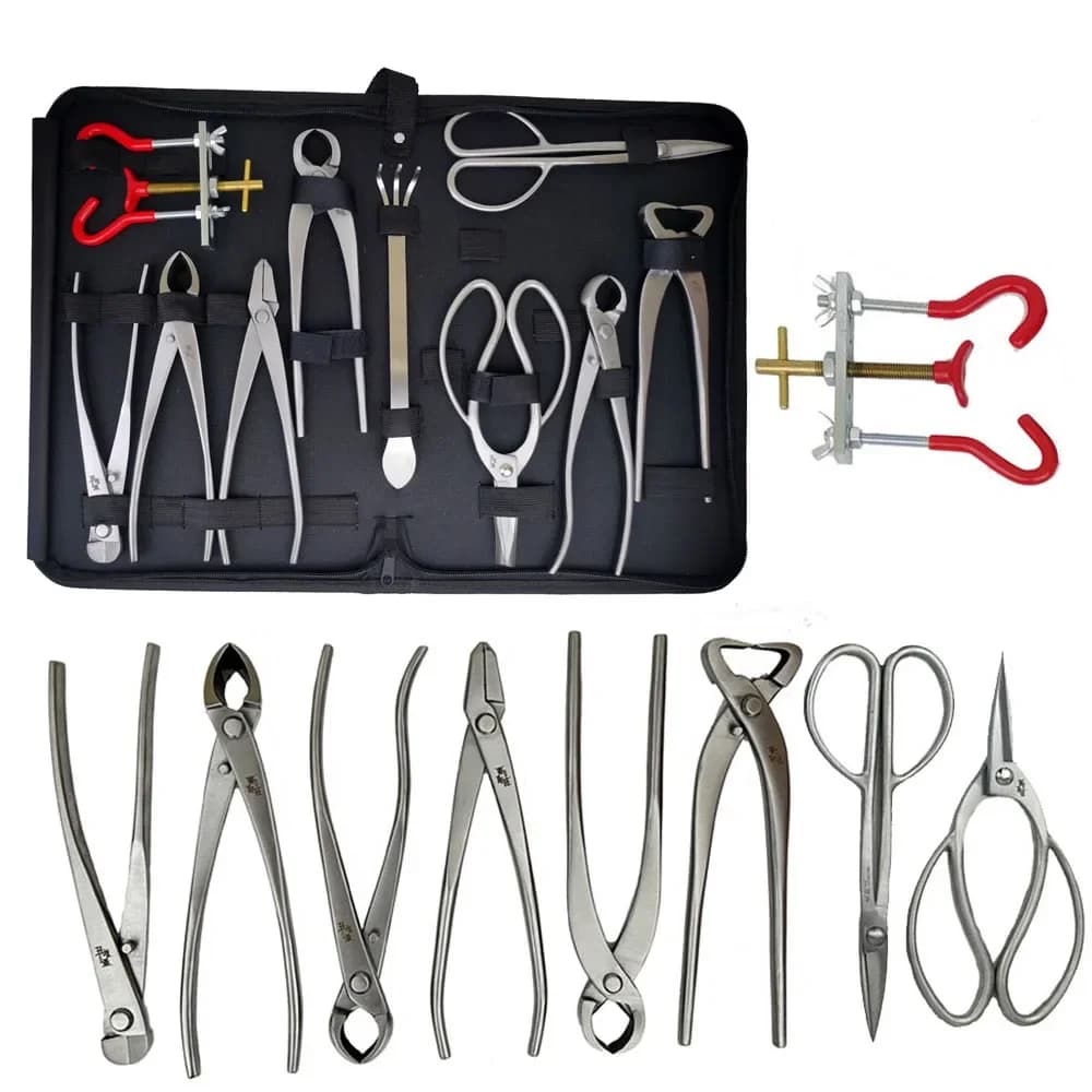Standard Grade Garden Bonsai Tool Set Cutting Scissors Poultry Kit Tools for Bonsai Styling