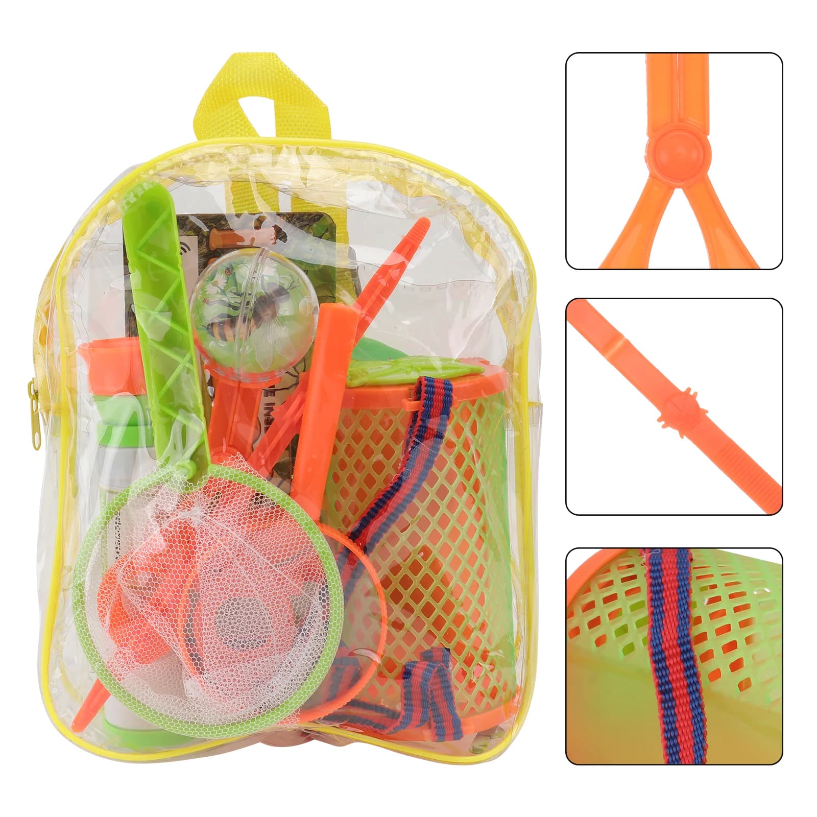 Set di Giocattoli per l'Osservazione degli Insetti, Scatola Creativa Educativa per l'Esplorazione Scientifica, Giocattoli Divertenti per l'Apprendimento all'Aperto per Bambini