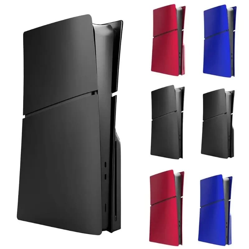 Accessori guscio di ricambio in ABS premium per PS5 Cover protettiva sottile Piastra frontale rigida adatta per PS5 Slim Versione digitale e disco
