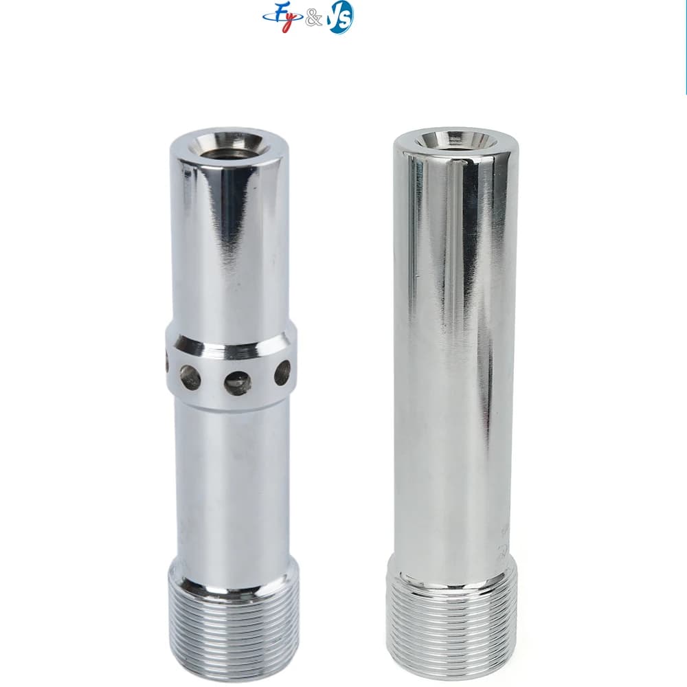 Venturi Boron C-arbide Hard Alloy Steel Sandblasting Nozzle Aluminum Jacket, High P-ressure Sand Blasting Machine Accessories