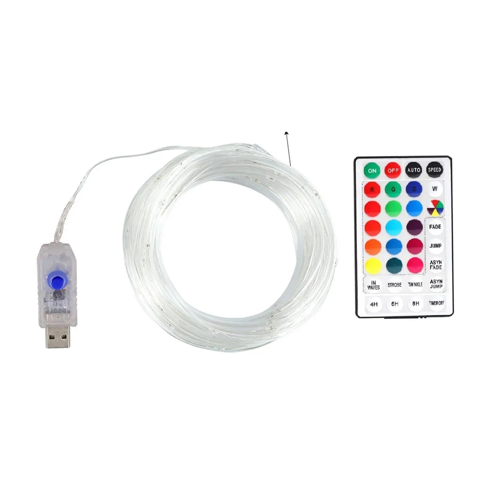 Luci LED per Trampolino con Telecomando, Luci Decorative per Discoteche e Feste