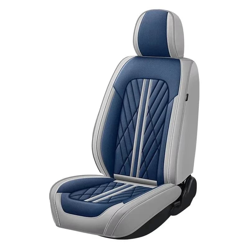 Set completo di coprisedili per auto in pelle generale, con fodera per cuscino per seggiolino auto, accessori per auto