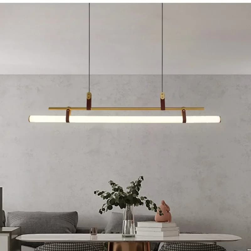 Lampadario di design moderno Cucina Bancone bar creativo Scrivanie da ufficio Arredamento minimalista Lampada a sospensione Arredamento minimalista Classico