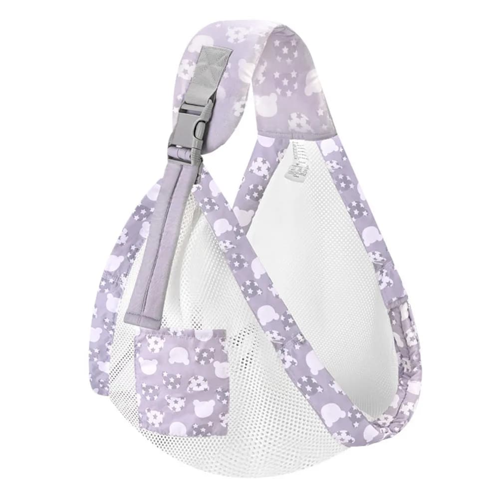 Cartoon Baby Wrap Carrier Infant Kangaroo Bag Zaini per neonati in cotone Neonato Front Holding Mesh Neonato Sling Wrap Neonato