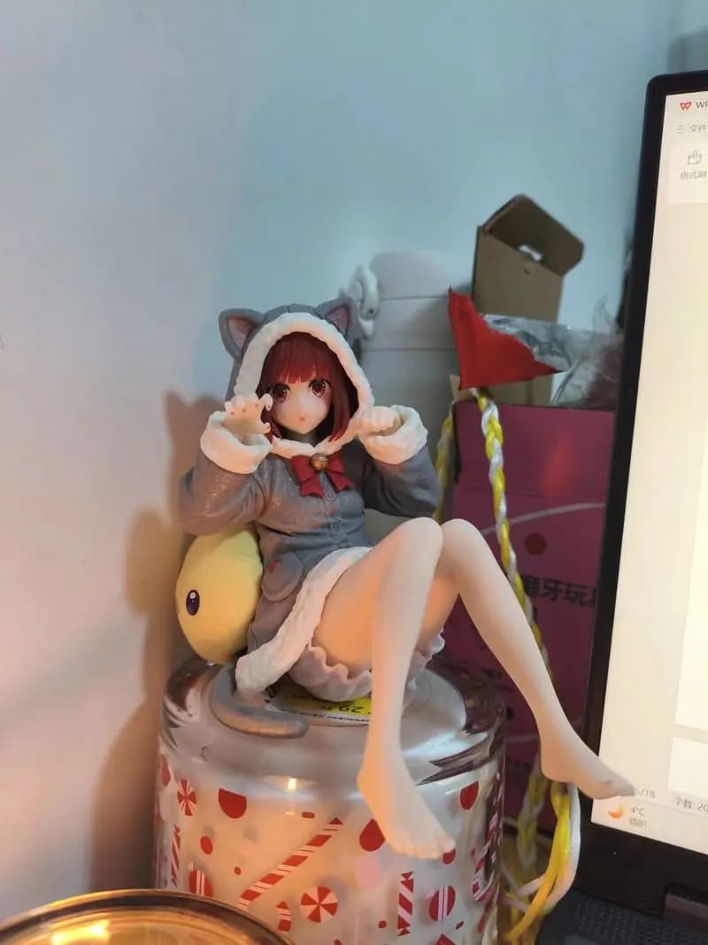 Oshi No Ko Kana Arima - Action Figure Anime in Pigiama da Gatto, Decorazione da Scrivania, Ornamento per Auto, Regalo Festivo, Souvenir