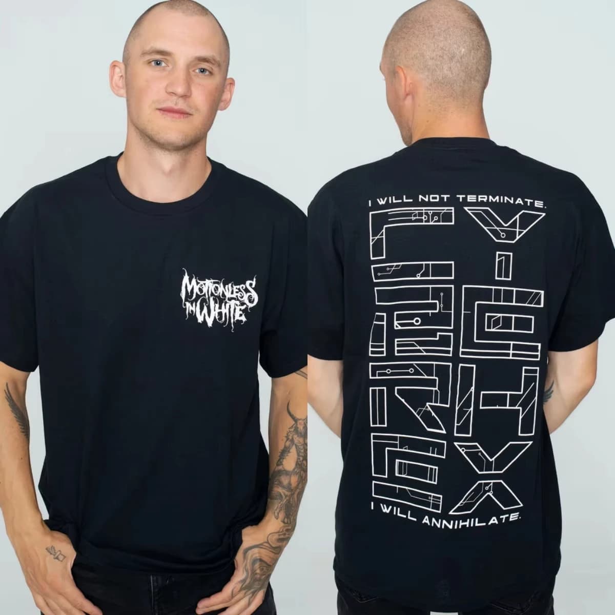 2026 Hot Cool Fit Motionless in White Graphic Cotton T-shirt Unisex Summer Short Sleeve Fashion Brand Tee Luxury C