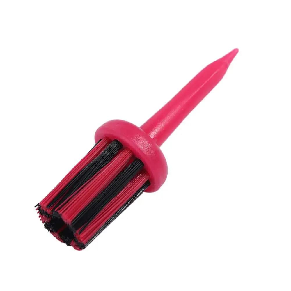 WIth Clip Groove Nylon Brush Washer Brush Ball Cleaner Golf Cleaning Tool Golf Tees Brush Golf Club Cleaner Cleaning Kit