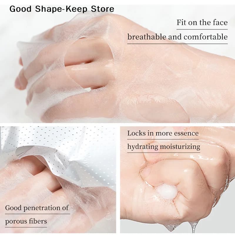 MOIKA Mask Viso Renna Hydrating Deep Skin Care Refreshing - Pack of 1/5/10/20 Pieces - Mask Face Renna