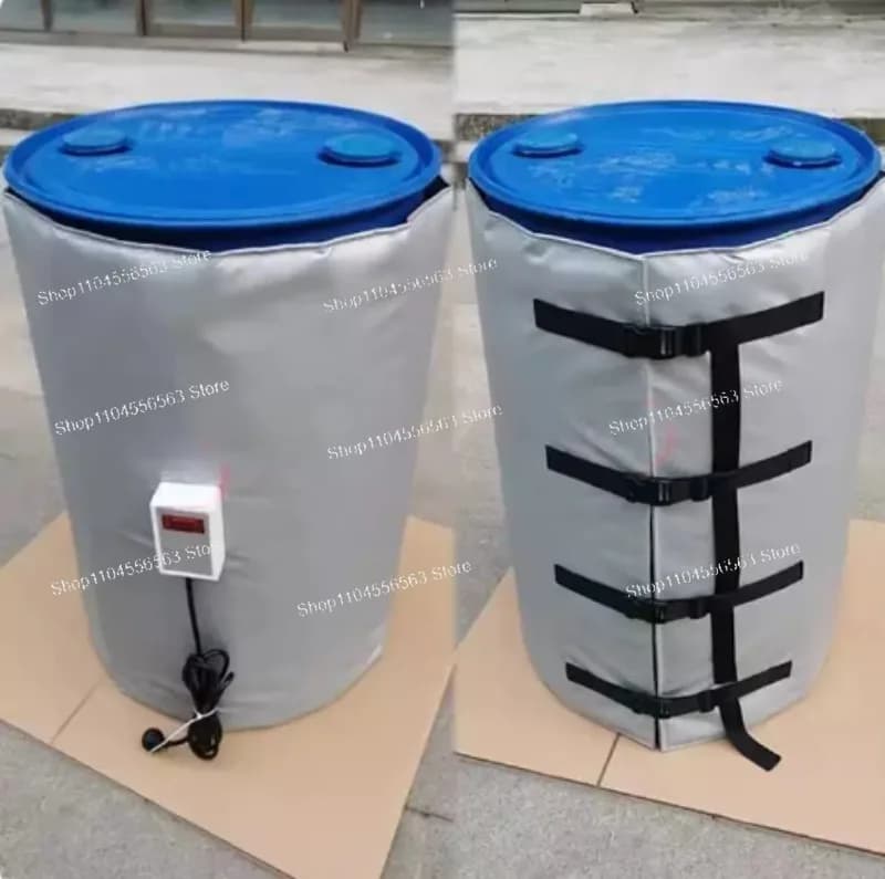 High Quality Tank & Drum Heater for Honey Oil Liquid, 200L/1000L Silicone Heating Blanket, CE Factory Direct