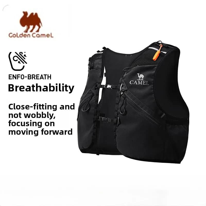 GOLDEN CAMEL Trail Running-Zaino ultralight Running vest for hydration Sports vest for double shoulder marathon Water bags for bicycle