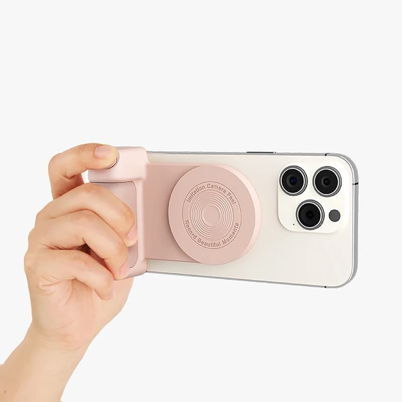 Macsafe Magnetic Camera Handle stabilizzatori Bluetooth per telefoni cellulari staffa per foto Selfie Anti-shake per Magsafe Wireless Charge