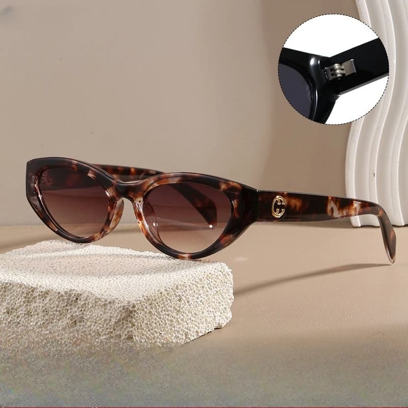 Occhiali da Sole Donna 2026 Nuova Moda, Protezione UV Cat-Eye, Occhiali da Sole Trendy, Lusso Donna, Lusso Leggero Uomo