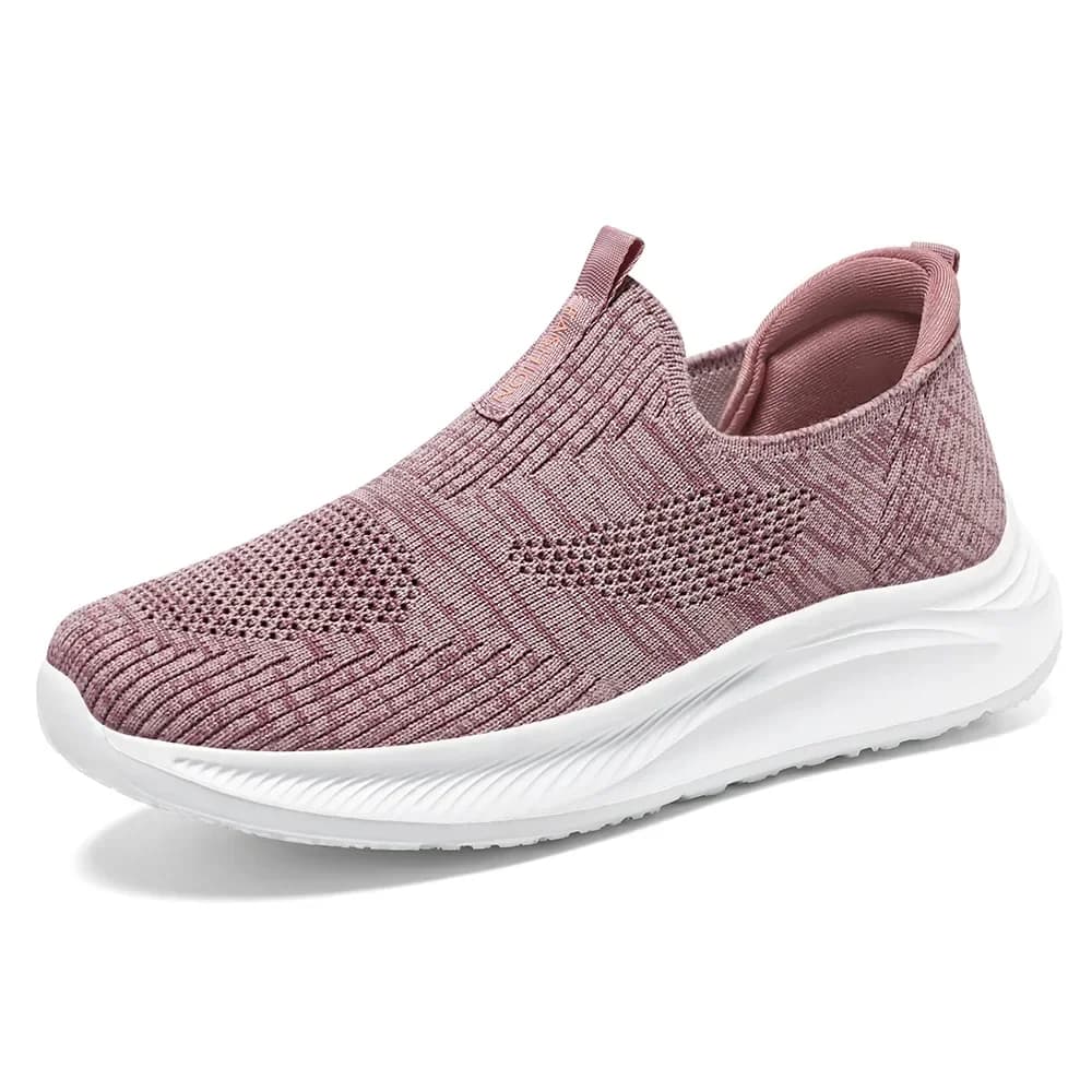 Scarpe Sportive da Donna Primavera-Estate 2025, Leggere e Traspiranti, Slip-on Casual, Antiscivolo e Resistenti all'Usura per Camminata e Corsa
