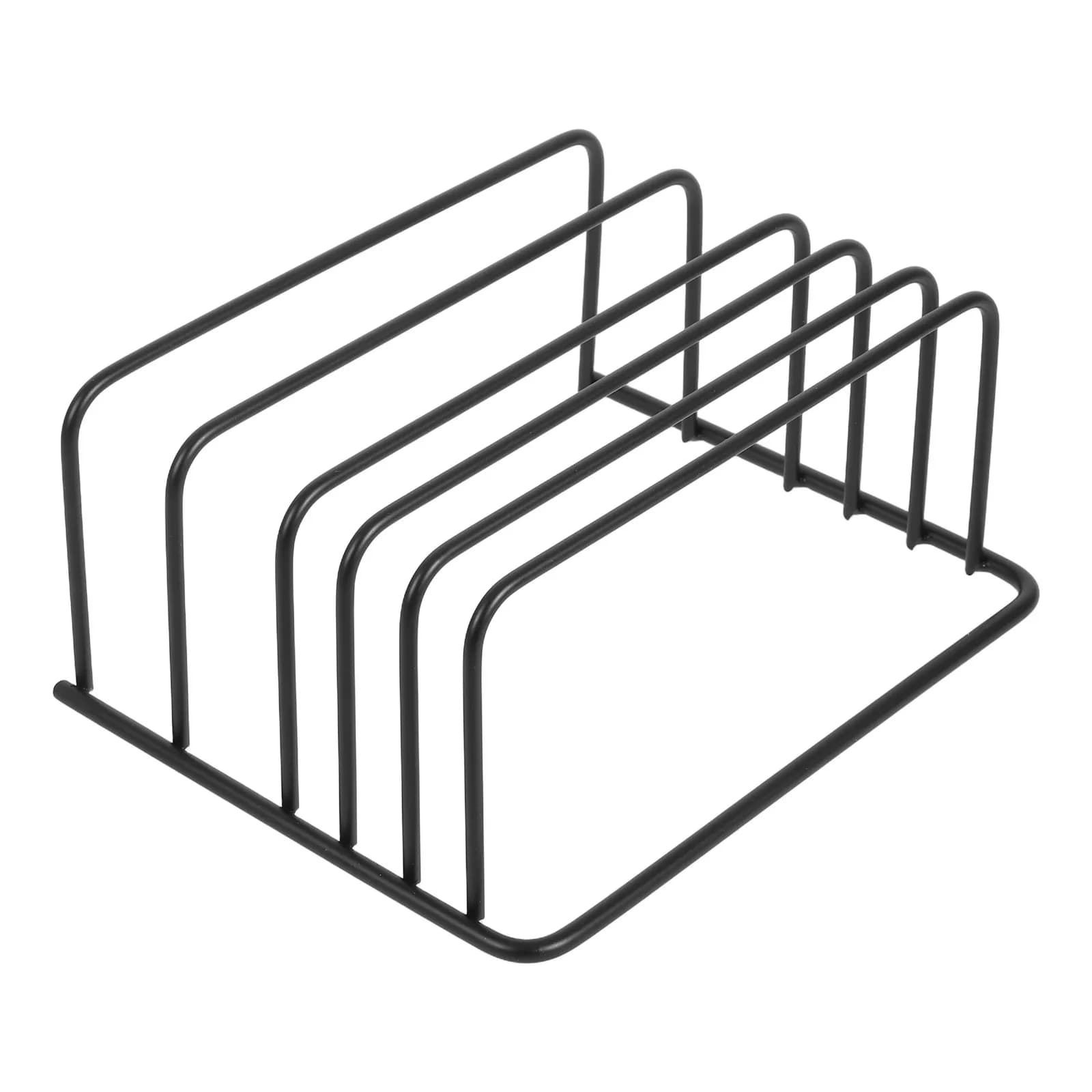 Kitchen Countertop Pot Lid Rack Cutting Board Holder Stand Multifunctional Heavy Duty Cookware Organizer Space Saving Storage