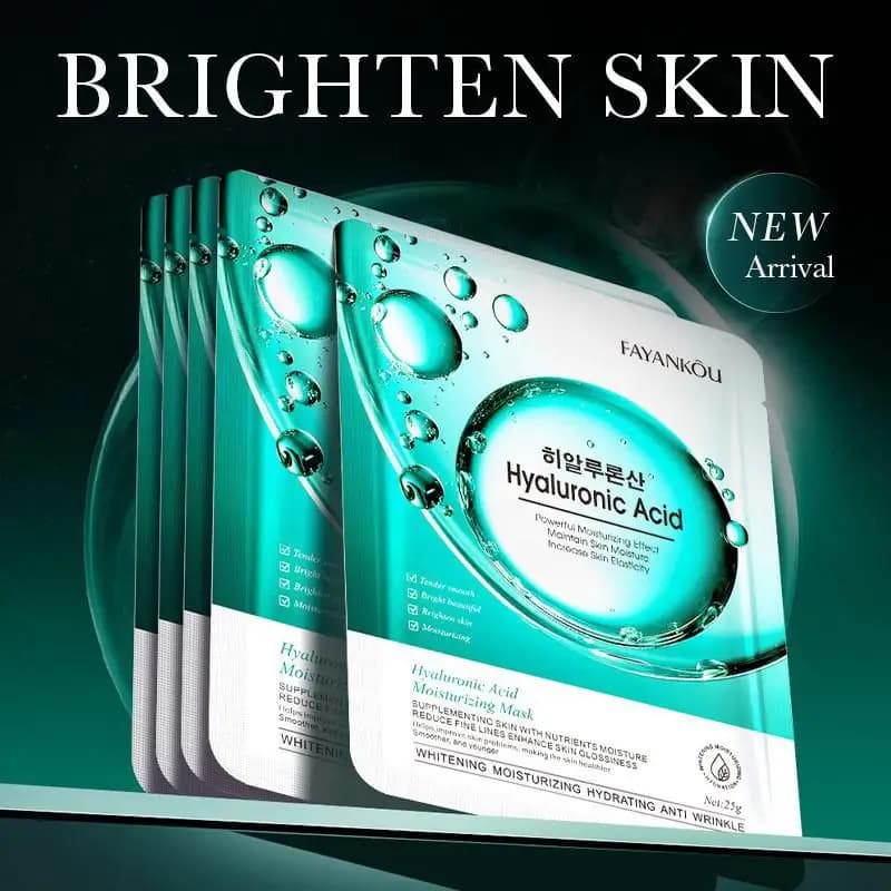 FAYANKOU Mask Face Effect Bubbles with Retinol and Collagen, White Fabric Masks, Skin Care Products Anua Biodance