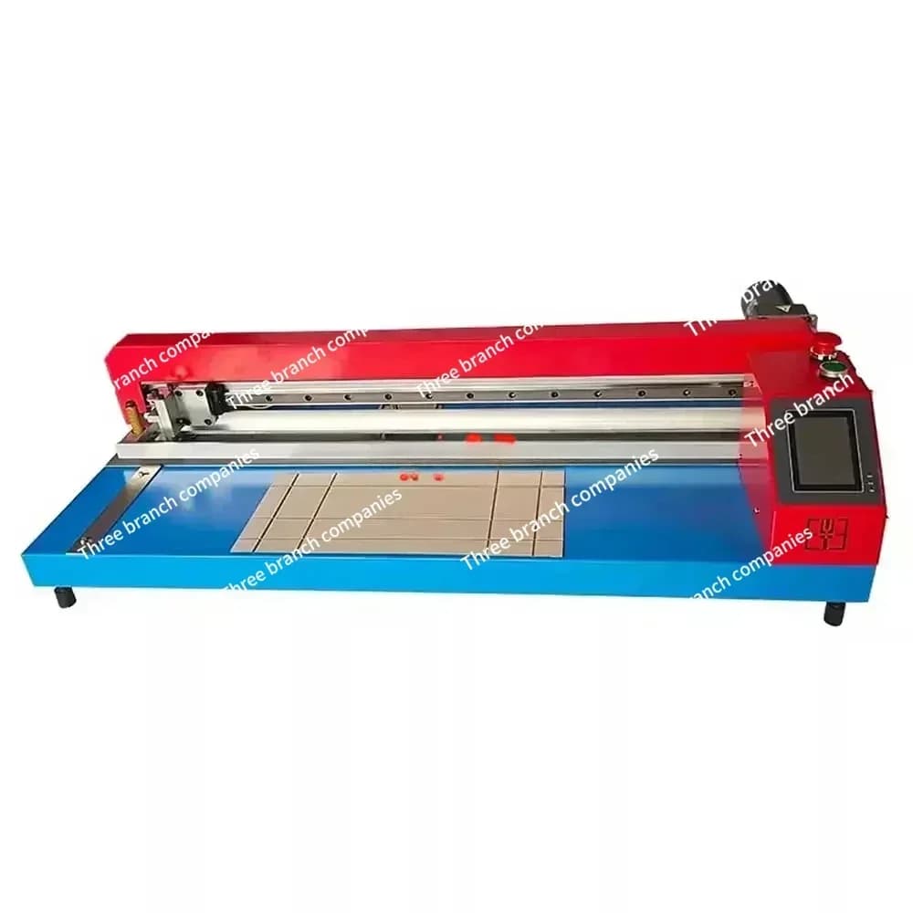 Electric Cutting Machine V Scanning With Automatic Grey Carton Slotting